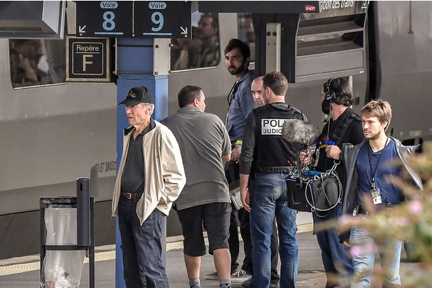 Clint Eastwood en tournage a Arras pour son film sur l'attaque du Thalys